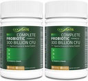 Probiotyki dla kobiet i mężczyzn, 300 Miliard CFU 11 Szczepy, Acidophilus Probiotic Suplement z organicznym Ziołowe i Digestive Enzymy Półka Stabilny do trawienia i wsparcia immunologicznego 120 Liczba