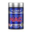 ALLMAX NAC - 60 Kapsułek wegetariańskich - Wsparcie immunologiczne i bezpłatna ochrona radykalna - 60 Służb