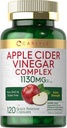 Carlyle Apple Cider Kompleks Vinegar Capsules 124; 120 Pigułek VED 124; z Cayenne i Ginger VED 124; Non- GMO & Gluten