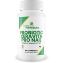 Probiotyczne Keravita Pro Nail - Probiotyczne immunologiczne wsparcie w celu wsparcia ciała naturalnie bronić przed grzybem - Promowanie jasnych paznokci - Wsparcie zdrowe Gut Microbiome Pomoc immunologiczna Reakcja