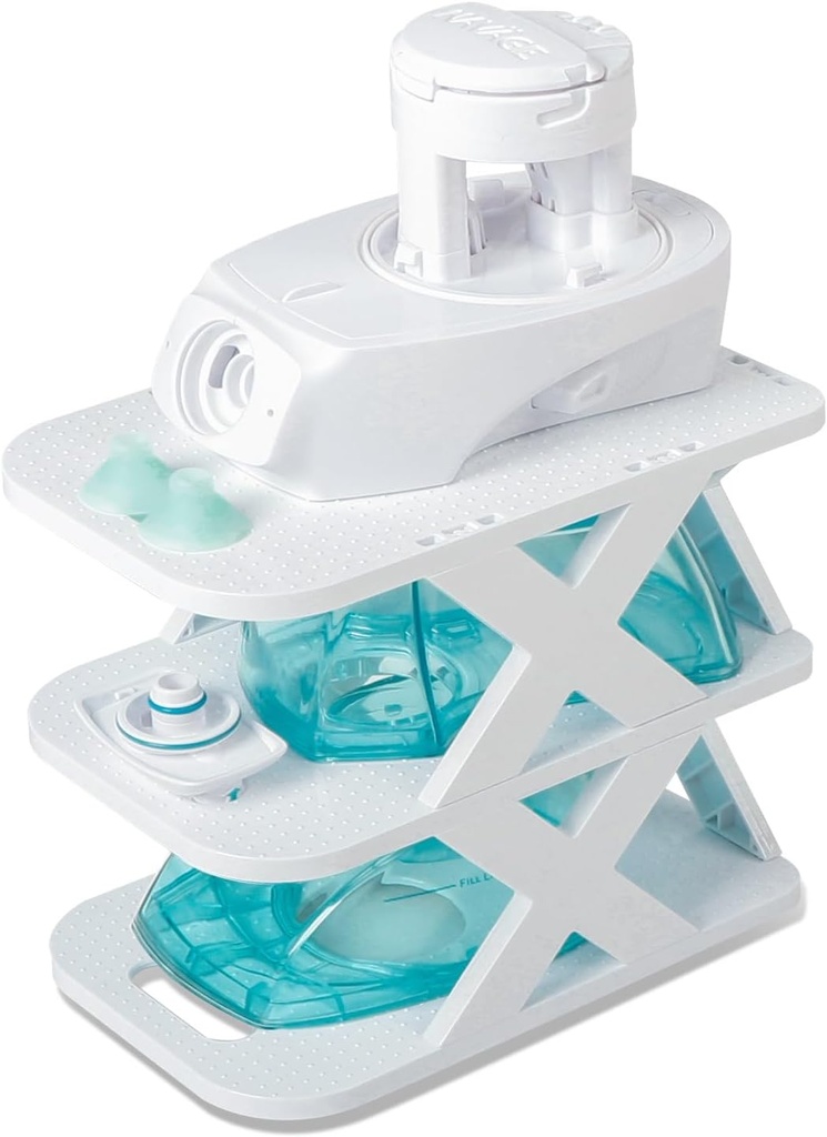 Contratop Caddy Kompatybilny z Navage Nasal Irrigation System, Poduszki nosa Czyszczenie Suszenie Caddy Kit Nasal Care System Contratop Caddy, NOMAL, Biały