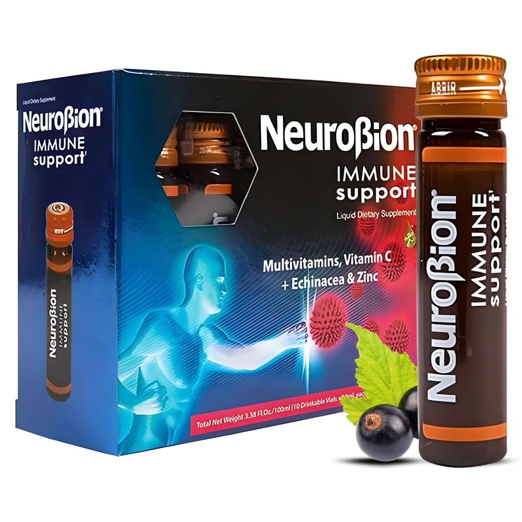 Neurobion Wsparcie immunologiczne z Echinacea & Cynk 10 fiolek x 10 ml
