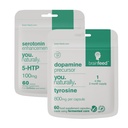 Suplementy serotoninowe i dopaminowe: 124; Suplement do wsparcia nastrojów - 2- Miesiąc Dostawy: 124; Suplement serotoninowy: 5- HTP + Booster dopaminy Tyrosine: 124; Naturalne Boostry nastrojów