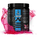 EFlow Nutrition Enrage Black Wysoka stymulant przed treningiem Suplement - Proch do zwiększenia energii, Pompy i wytrzymałość - 4 Flavors (30 Słupki) (Sour Black Cherry)
