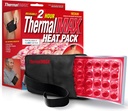 ThermalMax Realimable Heat Pack - Długotrwałe, Do 2 Godziny Terapii Heat, Fast- Ogrzewanie Relief Wrap z regulowanymi pasami, Best For Pain Relief, Komfort mięśni, Kolano, Back, Chirurgia Hip - średnie