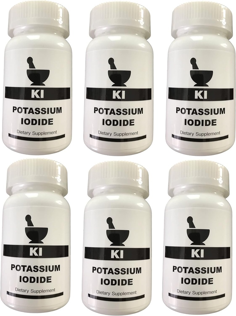 Jodek potasu 130 Mg 100 kapsułki (6)