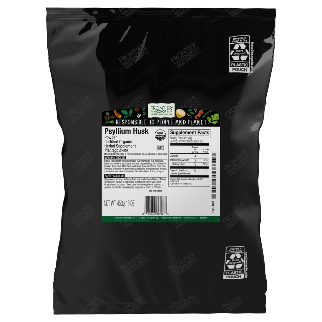 Granica Co- op Organic Pyllium Husk Proszek 1lb
