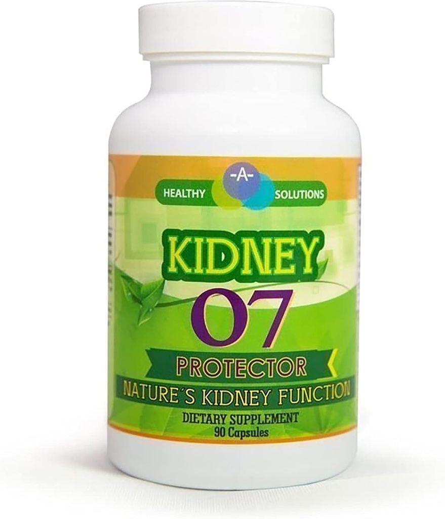 Ochraniacz nerki 07 - Naturalny Ochraniacz Funkcji nerek - Diuretic & Diaforetic - Oczyszczanie krwi - 90 Czapki...