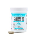 NatureWise Probiotyki 70 Miliard CFU - 17 Szczepów + Prebiotyki Organiczne - Immune, Digestive & Gut Health Support for Women & Men - Wegetarianin, Gluten- Free, Non-GMO - 30 Kapsułki [1- Miesiąc dostaw]