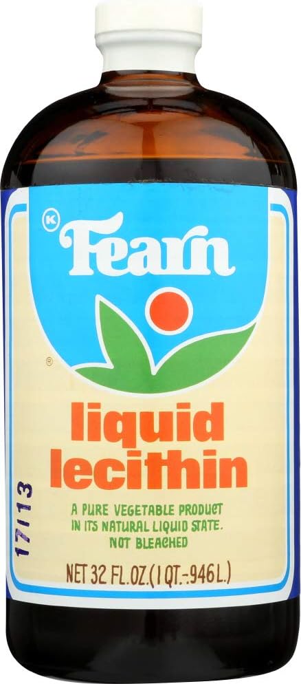 Fear Liquid Lecithina - 32 fl oz by Fearns Soya Food