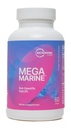Microbiome Labs MegaMarine Omega 3 Suplementy oleju rybnego - Gut-Specific EPA DHA Omega 3 Suplement z DPA dla Gut Health - Wsparcie Immune & Gut Barrier Function (60 Softgels)
