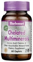 Bluebonnet Nutrition High Potency Chelated Multiminerales, Albion Chelated Minerals, Soy- Free, Gluten- Free, Non-GMO, Kosher Certified, Dairy-Free, 60 Caplets, 20 Servings