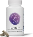 InfiniWell IgNIGH - Valerian Root & Ashwagandha Sleep Aid with Grains of Paradise to Support Metabolic Health - Promowanie zdrowej funkcji metabolicznej podczas snu - (30 kapsułki)