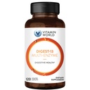 Witamina World Digest- 13 Multi- Enzyme, 1010mg Digestive Enzymes Mieszanka z Amylazą, Bromelainą, Papain & Lipase do Trawienia i Wchłaniania, Enzymy Digestive dla Bloating & Gaz, 120 Kapletów