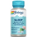 SOLARAY Sleep Blend SP- 17 < 124; Herbal Blend w / Cell Salt Nutrigents to help Support Healthy Sleep & Relaxation > 124; Non-GMO, Vegan 124; 100 VegCaps