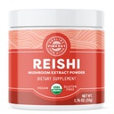 Vimergy Reishi Proszek - Superfood Cellular Support * - Korzyści immunologiczne Zdrowie * - USDA Certified Organic, Wegan, Przyjazny paleo-, Gluten- Free - 33 Służenia
