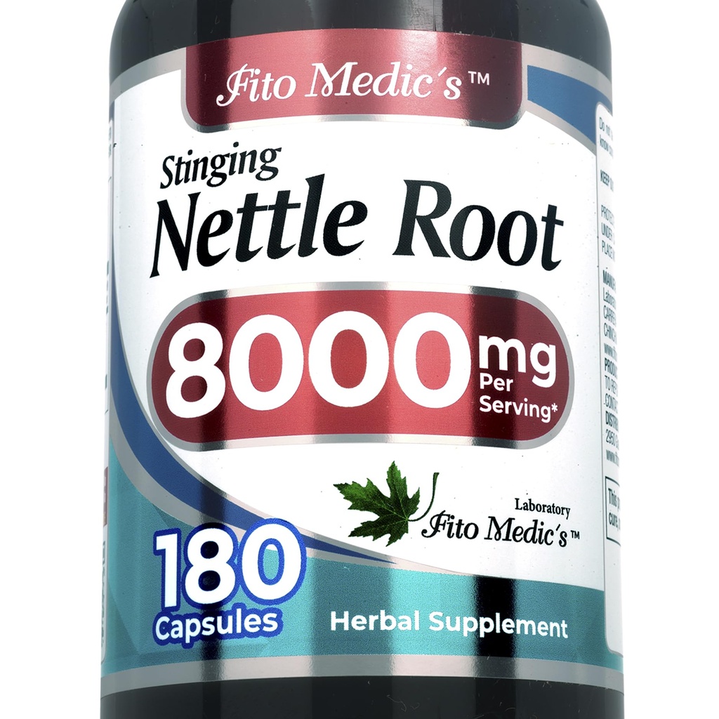 FITO MEDIC 's Lab - Stinging Nettle Root, 180 Capsules - stinging Nettle -Pure Extract, ortiga.