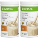 Herbalife Formuła 1 Nutritional Shake Mix - Opakowanie po 2, 500 g Każdy - Herbalife Shake - Herbalife Protein Powder - Herbalife Weight Loss Meal Replacement (Banana - Banana)