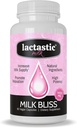 Lactastic ® Milk Bliss ™ - Wysoka moc organiczna suplement do laktacji - Organic Moringa, Milk Thistle, Passionflower & Valerian Root - 60 Kapsułek wegetariańskich