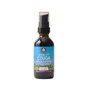 WishGarden Herbs Kick-It Cough for Kids, Herbal Cough Suppressant & Expectorant with Wild Cherry Bark, Soothes Sore Throats, Eases Mucus, Natural Kids Cough Syrup, Dye-Free & Sugar-Free, 2oz