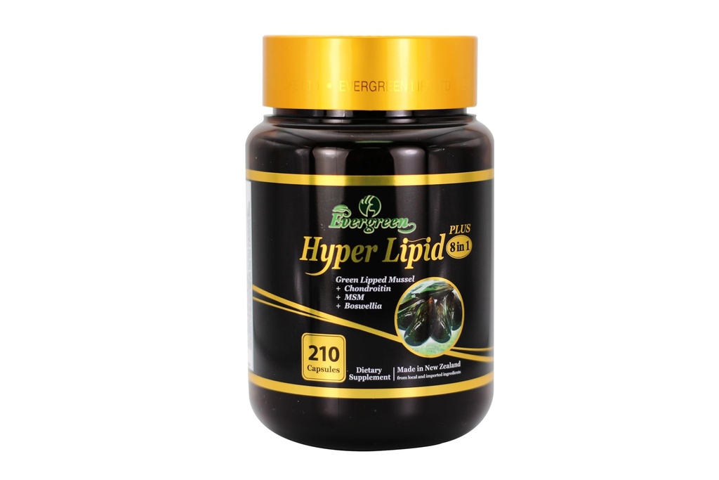 Hyper Lipid 9000 Plus 210 (180 + 30) kapsułki Evergreen Nowa Zelandia
