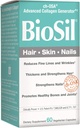 BioSil przez naturalne czynniki, włosy, skóra, paznokcie, wspiera zdrowy wzrost i siłę, Vegan Collagen, Elastin i Keratin Generator, 60 Kapsułki