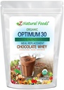 Z Natural Foods Optimum 30 Organic Chocolate Serwatka Mączka w proszku