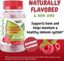 Wapnia Magnezu & Cynk + Witamina D Gummeje Gummei 124; Bone Health Immune Health Energy and Muscle Function