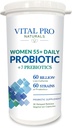 Vital Pro Naturals - Kobiety 55 + Daily Probiotic Plus Prebiotyka 30 Kapsułki