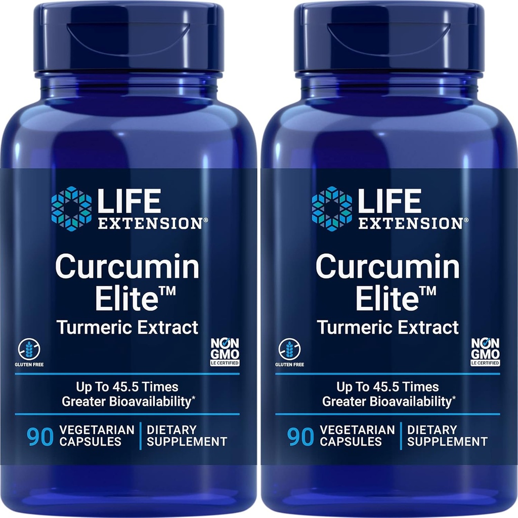 Life Extension Curcumin Elite Turmeric Extract, 90 Caps (Opakowanie po 2)