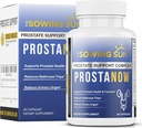 Formuła ProstaNow Prostate, Piła Palmetto dla mężczyzn, Redukcja częste oddawanie moczu, Wspiera Bladder & Zdrowie moczu, Redukuje budzenie w nocy do moczu, Trakt moczowy Zdrowie - 60 Kapsułki (1)
