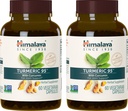 Himalaja Turmeric 95 Suplement z kurkumin / kurkuminoidy, Joint and Muscle Support, Optimum Elastyczność i Mobilność, 600 mg, Non-GMO, Wegan, Gluten Free, 60 Kapsułki, 2 Pack, 60 Day Supply
