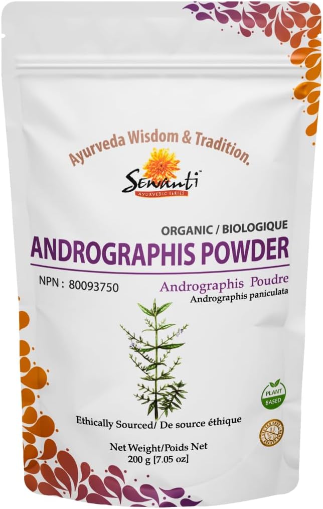 Sewanti Andrographis Extract Powder - Andrographis Paniculata for Liver Health Equipment 124; Herbal Supplement 200g