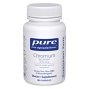 Czyste enkapsulacje Chrom (pikolinian) 200 µg do ciała 124; Hypoalergenny Suplement do Zdrowego Wspomagania Metabolizmu Lipidów i węglowodanów *