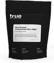 True Nutrition - Koncentrat białka ryżowego - Mikrofiltracja zimnej wody, Gluten Free, Soy Free, Dairy Free, Nie-GMO Protein Powder - Unflavored - 5LB