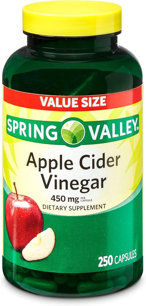Jabłko Cydr Kapsułki Winogronowe 450 mg - suplement ACCV dla Wellness, 250 Hrabia - Jabłko Cydr Pigułki Winogronowe, Vinagre de Manzana Capsulas