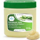 MED PRIDE Petroleum Jelly 13 Oz Tub z Aloe Vera Medycyna i Witamina E na suchą skórę, wysypki, oparzenia, spieczone wargi, Diaper wysypka