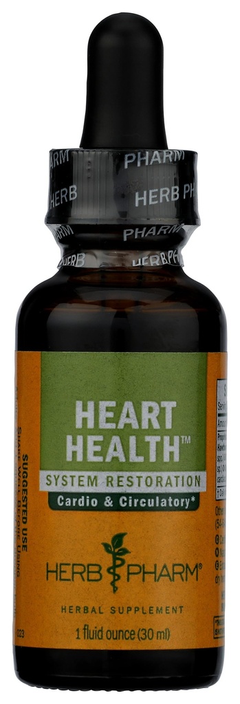 Herb Pharm Heart Health Liquid Herbal Formula z Hawthorn do wspomagania układu sercowo- naczyniowego - 1 unce (FCACT01)
