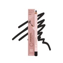 Mineral Fusion Eye Pencil, Black Eyeliner z kojący rumianek, Meadowpian & Witamina E, Velvety Smooth, Hipoalergiczne Eye Makeup to Line & Define, Długotrwałe Eyeliner Pencil, Węgiel, 0.04 Oz