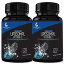 Badania Labs Liposomal witaminy C Suplement w / Zwiększona absorpcja LipoQuil- C ™ Witamina 124; 2 Fer 1 ad 240 Kapsułki Całkowity Immune Support Kolagen Booster 124; Wysoka dawka Tłuszcz Rozpuszczalny Vita C 1000mg Buforowany Witamina 124; Nie GMO