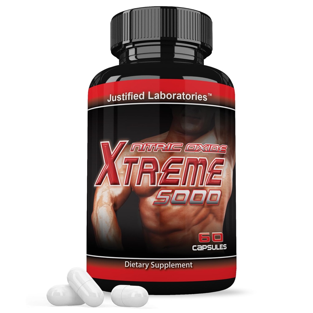 Tlenek azotu Xtreme 5000 Advanced Men 's Heath Formula 60 kapsułki