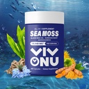 Sea Moss Black Seed Oil Ashwagandha Shilajit Ginger- Sea Moss Capsules with Burdock Turmeric Vitamin C & D3 Elderberry Ginger ASV Manuka Dandelion- Immune System, Skóra, Wsparcie energetyczne