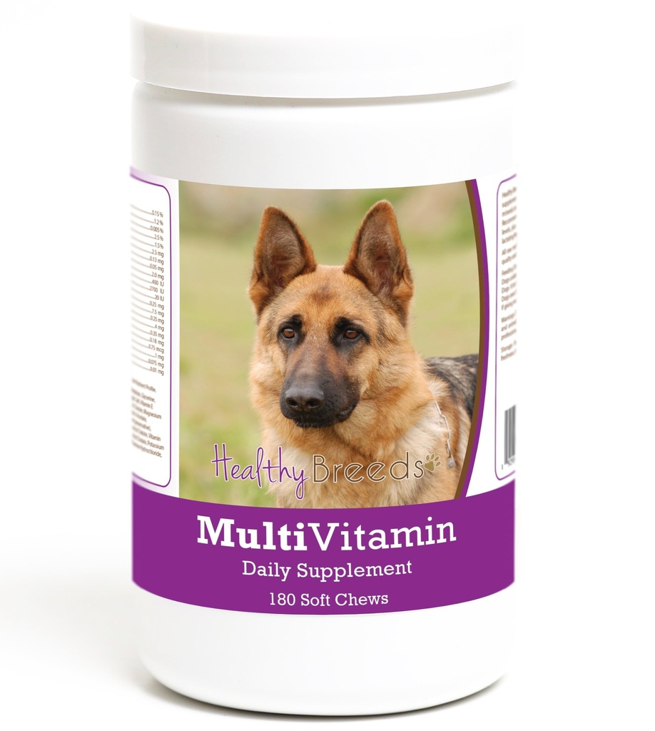 Zdrowe Hodowla Niemiecki Shepherd Multivitamin Soft Chew for Dogs 180 Count