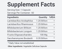 Generic Pre & Probiotics Supplement Agregat 124; Gut Health Supplement Made with 06 Healthy Bacterias Agregates 124; Helps Disease Agregates 124; Supports Urynary Tract Agregates 124; Helps Regulate Buwel Movements Agregable 124; (60 Kapsułki)