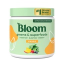 Bloom Nutrition Superfood Zielony Proszek, Enzymy trawienne z Probiotyki i Prebiotyki, Gut Health, Bloating Relief for Women, Chlorella, Zielony Juice Mix z Buraka korzeniowego Proszek, 30 SVG, Mango