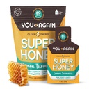 Znowu Super Miód Pakiety z cytryny Turmeric 124; Trening Clean Energy Gel Packs 124; Kolarstwo, Endurance, Bieganie żel lub energia Przekąski 124; Paleo & Carnivore Przekąski 124; Gluten- Free 124; Made in USA