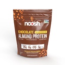NOOSH Plant Based Almond Protein Powder Czekolada 43 Gram - Wegański Proszek Białko, Wszystkie naturalne składniki, Non-GMO, Gluten Free, Kosher, Peanut Free, Soy Free, Dairy Free (Czekolada)