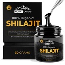 Pure Shilajit Resin with Fulvic Acid - Himalayan Shilajit for Men & Women with 85 + Trace Minerals - Supports Metabolic - Bone Health and Immune System - 500mg - 60 Servings - 30g Jar