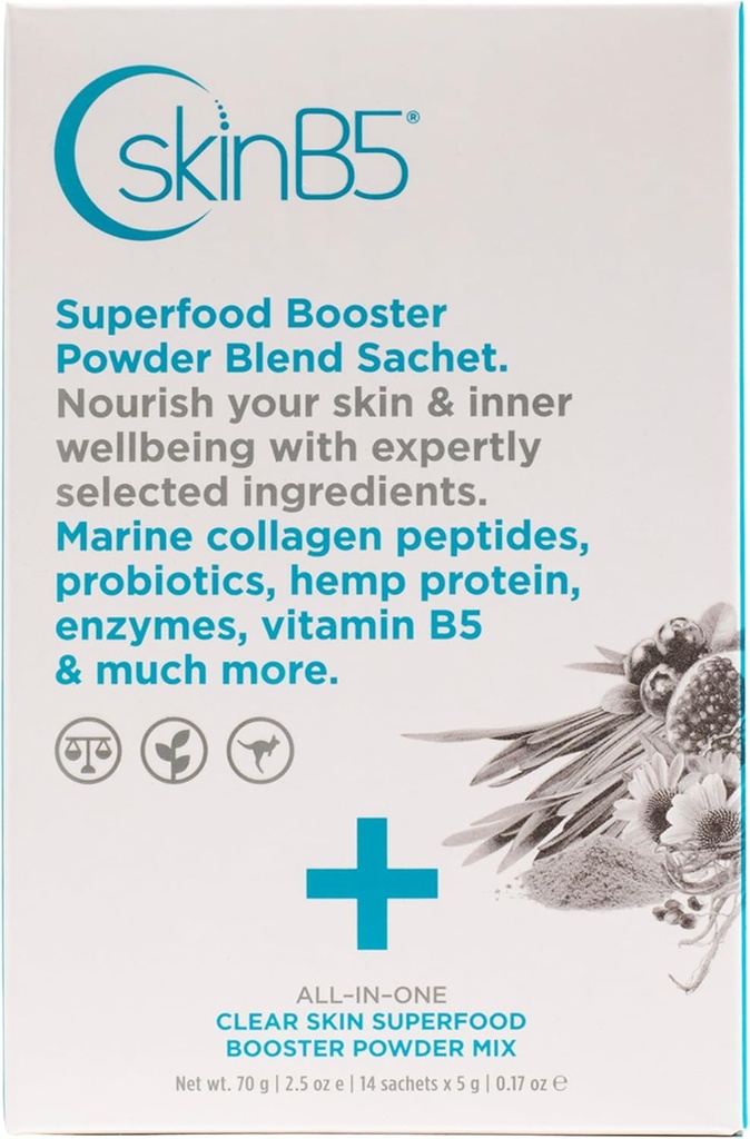SkinB5 Czysta skóra Superfood Booster 5g x 14 saszetek
