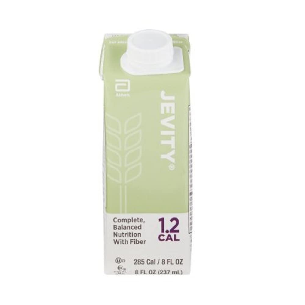Jevity 1.2 Cal Nutritional Supplement Unflavored (Jevity 1.2 Cal - 8 oz Pudełka tekturowe) 1 / Case of 24 Pudełka tekturowe, 8 Fl Oz (Pack of 24)